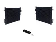 Prestatieverhogende airconditioningcondensorkit. Porsche 996 Turbo / GT2 / C4S / 997 / 987 Boxster Cayman - 99757391102, 99657311103, 99757391104, 99657311102 - 8394